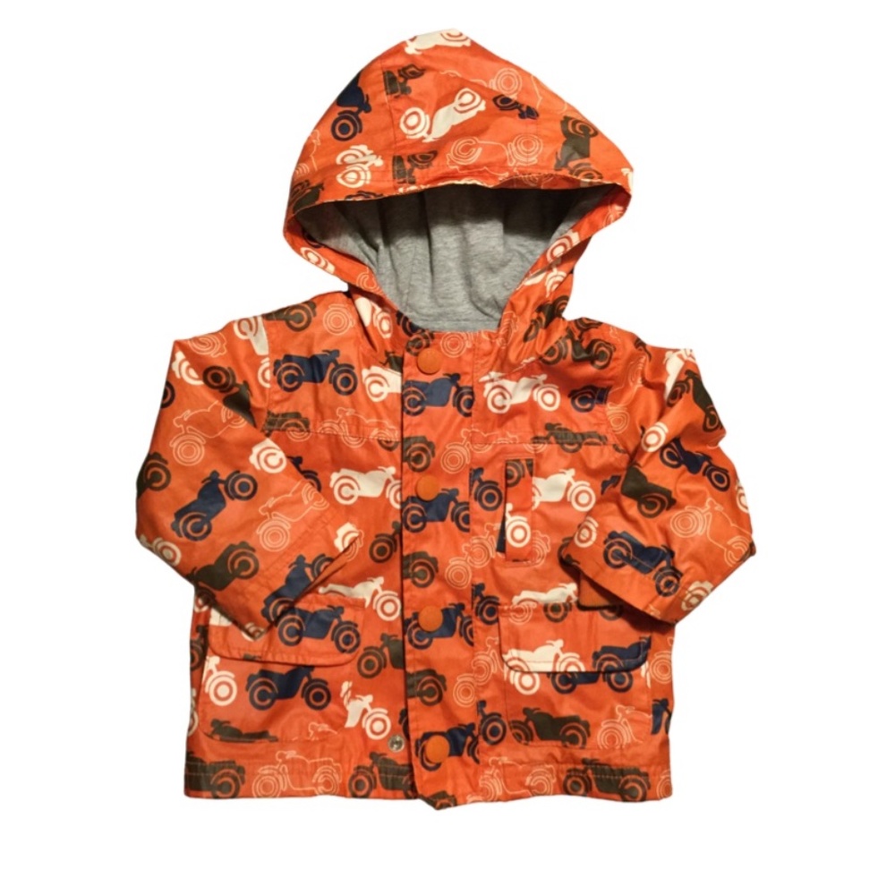 Baby GAP Moto Rain Coat Sz 6-12mnths